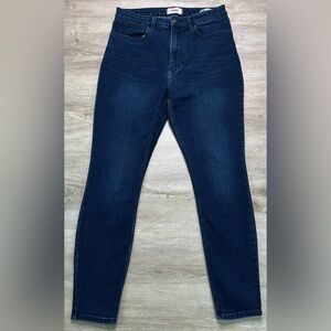 Wrangler Skinny Jean High Rise Unforgettable Dark Blue Wash Western Womens